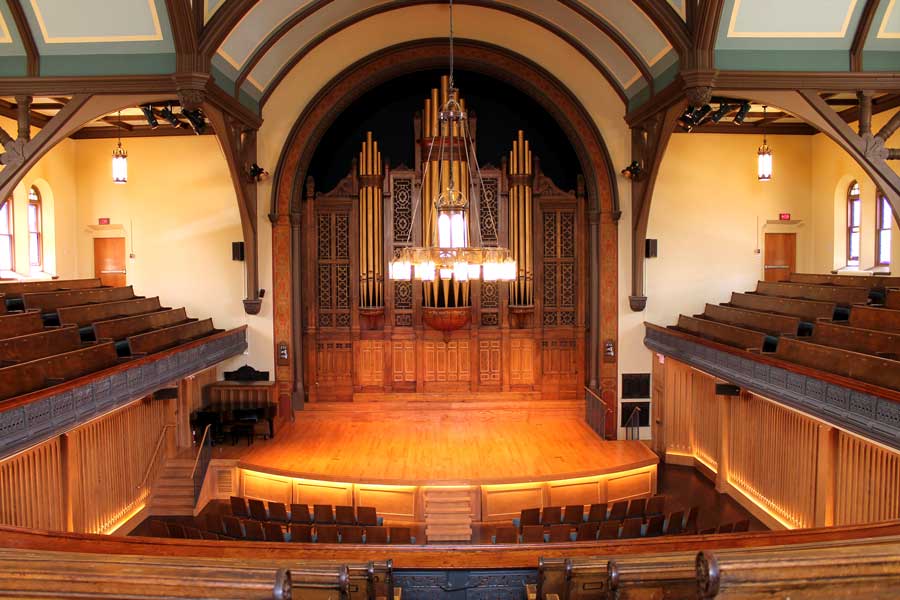 Jeanne Lamon Hall at Trinity-St. Paul's Centre interior